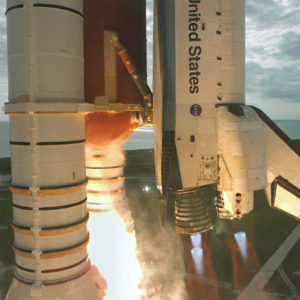 Cosmic Journey Shuttle - Square