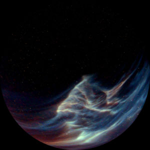 Cosmic Journey Nebula - Warped
