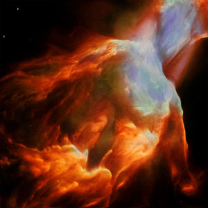 Cosmic Journey Nebula - Square