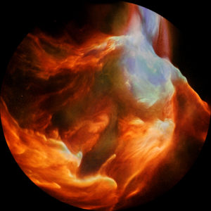 Cosmic Journey Nebula - Warped