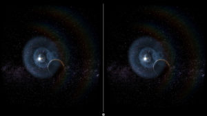 Pluto FlyBy VR - FlyBy Mode